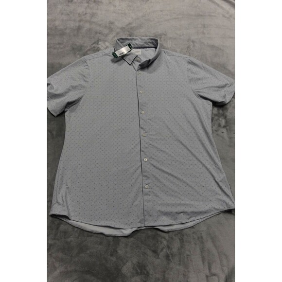 7 Diamonds Men's XL Light Blue Austell 4 Way Stretch Shirt NWT - Picture 1 of 10
